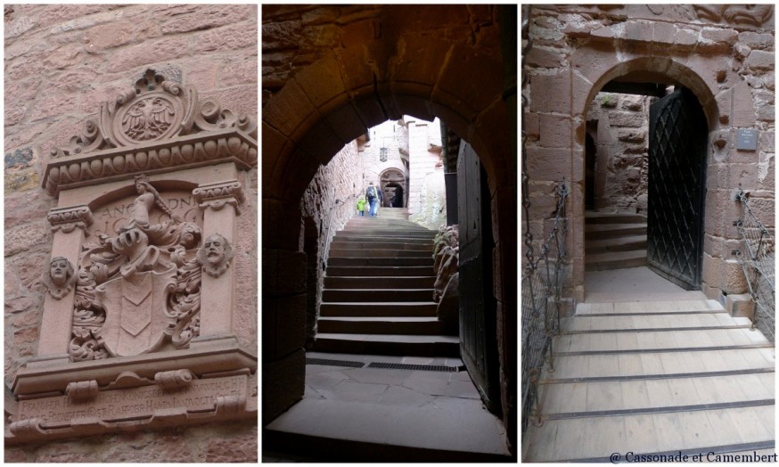 Pont levis chateau Haut Konigsbourg