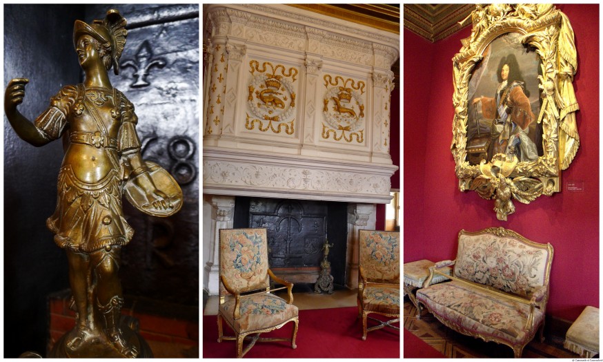 Salon Louis XIV chateau de Chenonceau