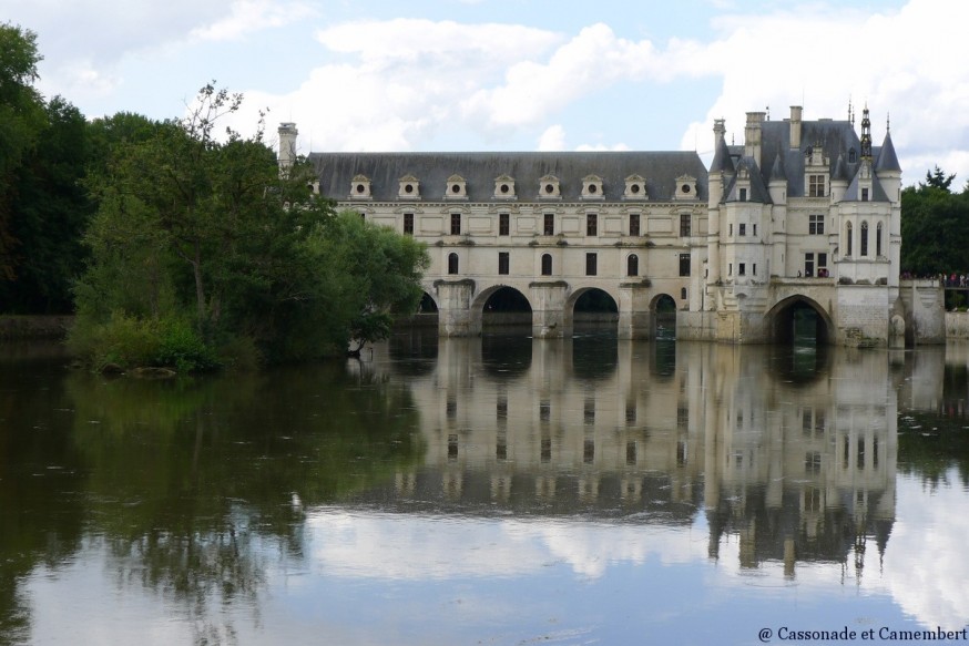 Sur le cher chateau de Chenonceau