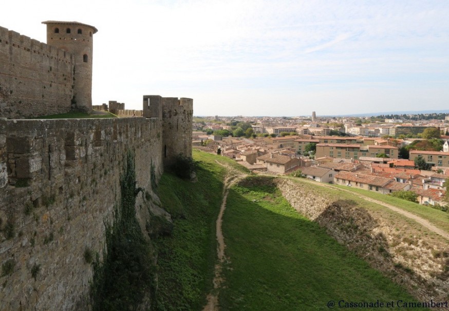 Doubles remparts carcassonne