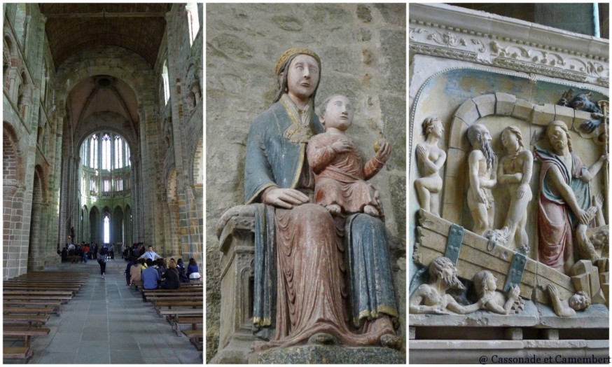 Intérieur Abbaye Mont Saint-Michel