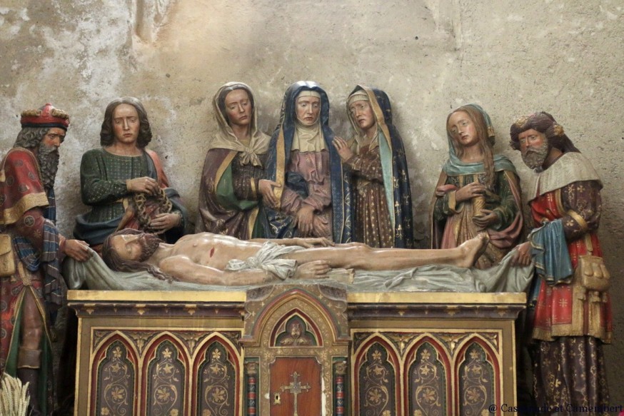 Mise au tombeau Abbatiale Saint-Volusien foix ariege