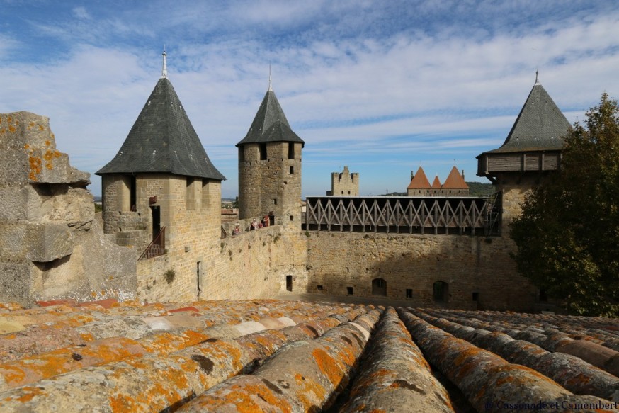 Remparts du chateau de Carcassonne