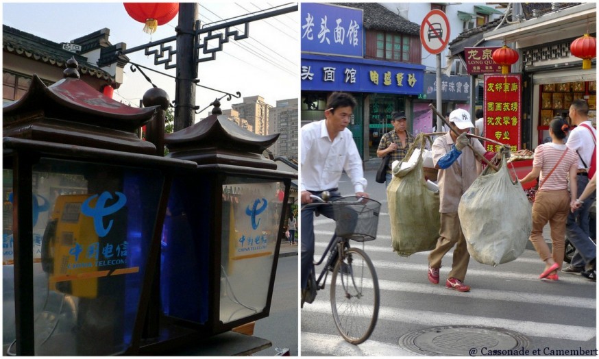 Ambiance vieille rue shanghai