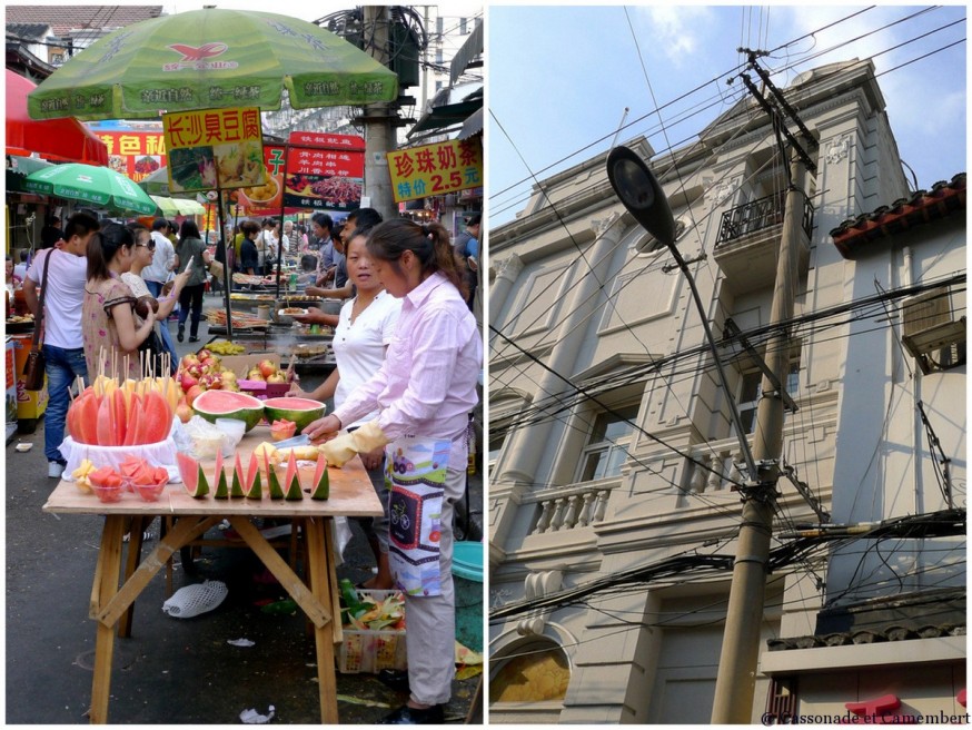 Rues vieille ville shanghai