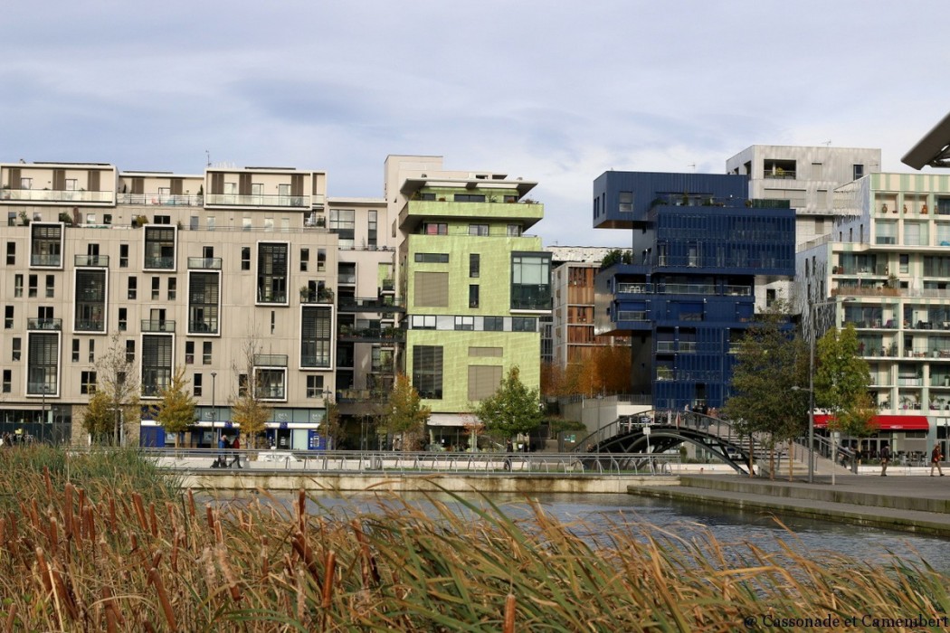 Immeubles logements Lyon Confluence