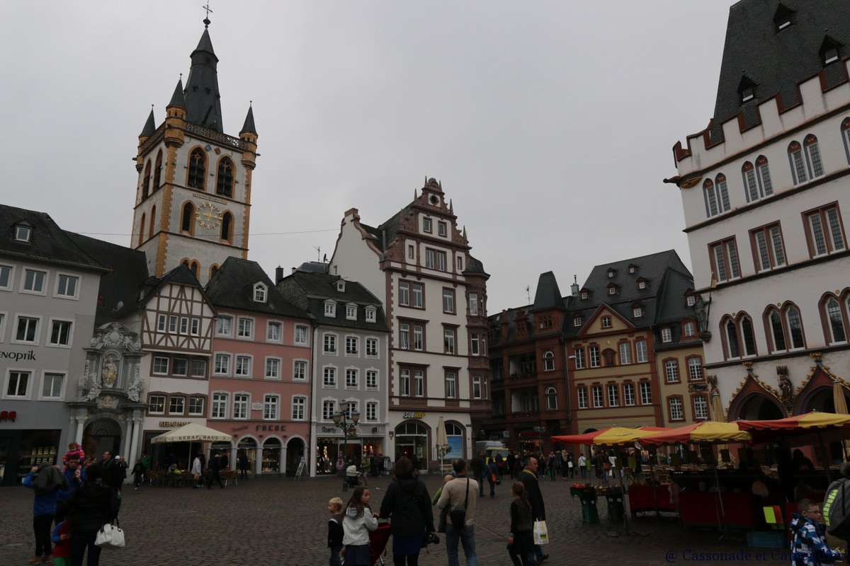 Place du marché Hauptmarkt Treves