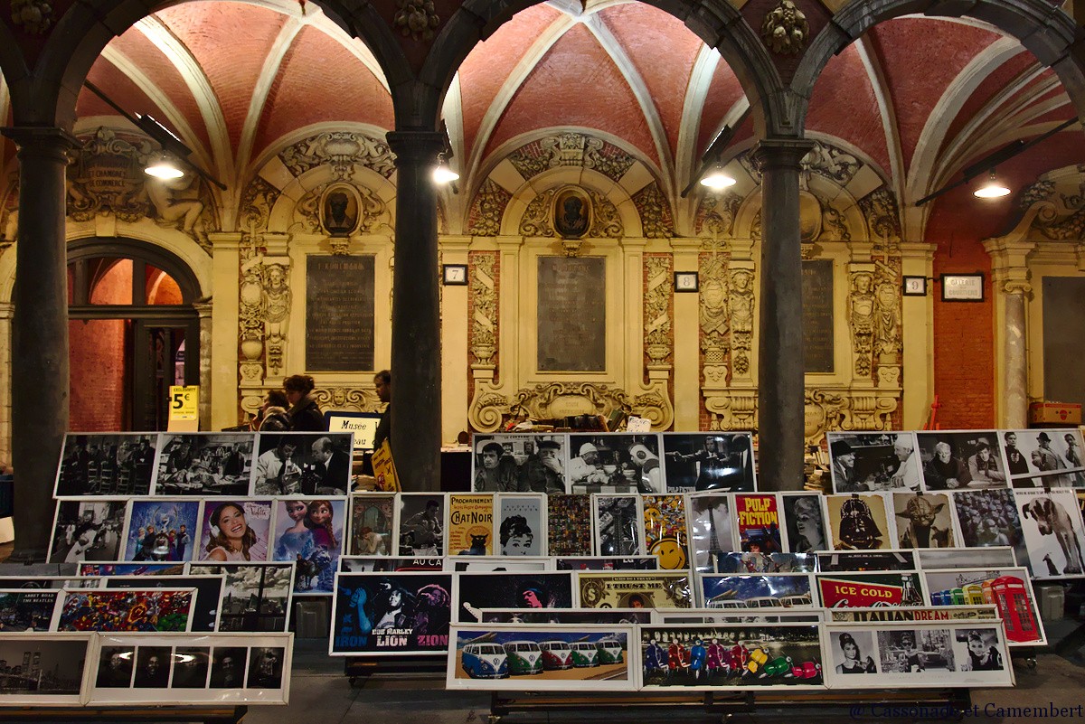 Posters vieille bourse de Lille