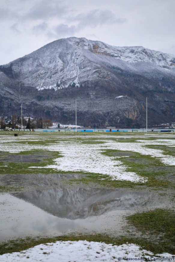 Mont Veyrier Annecy sous la neige