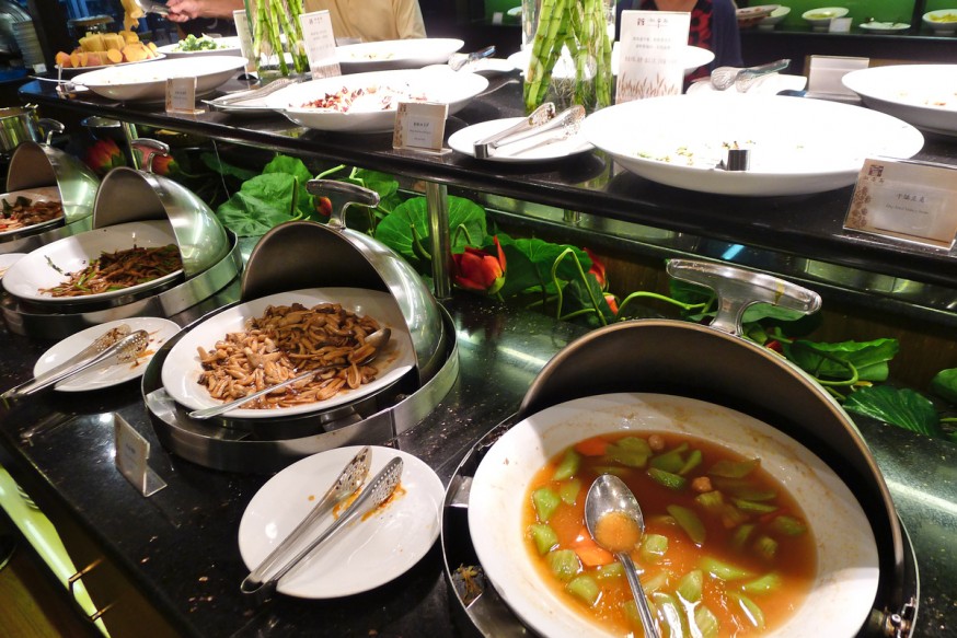 Restaurant vegetarien Xu Xiang Zhai Rue Guozijian Pékin