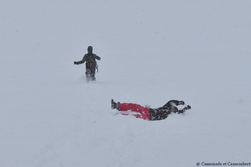 Roulade dans la neige Manigod