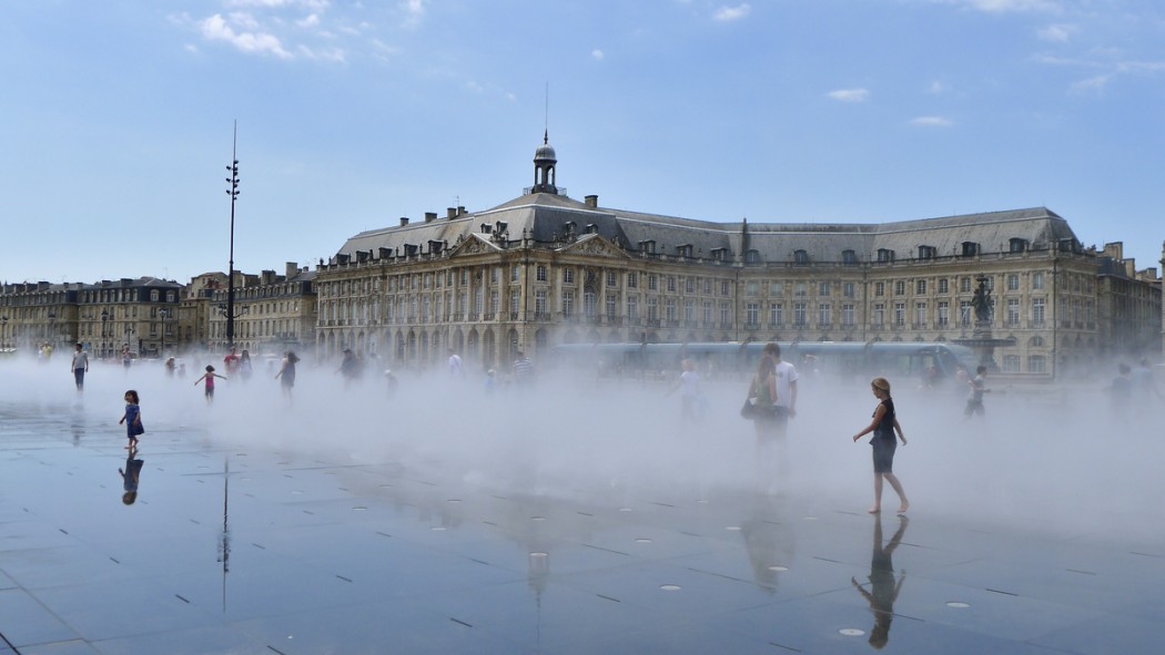 Miroir d eau Bordeaux