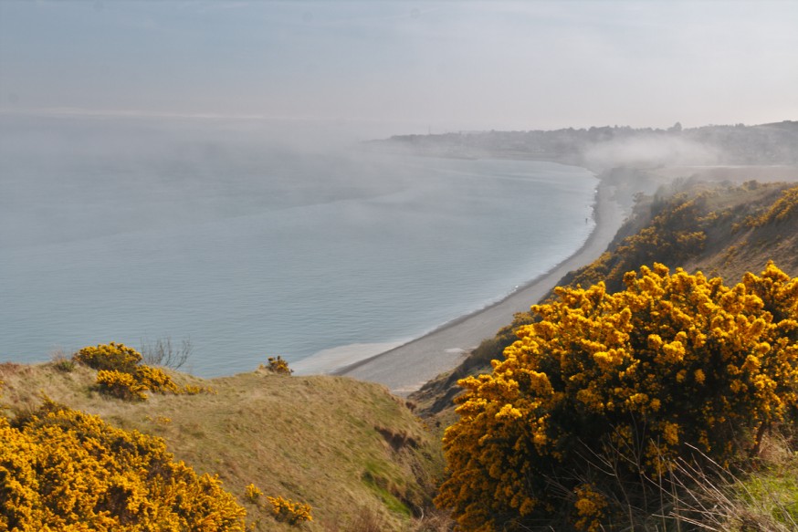 Plage de Greystones - Falaises de Bray