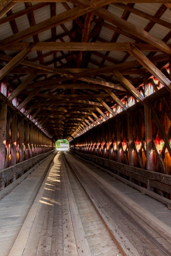 Pont couvert de Grands remous