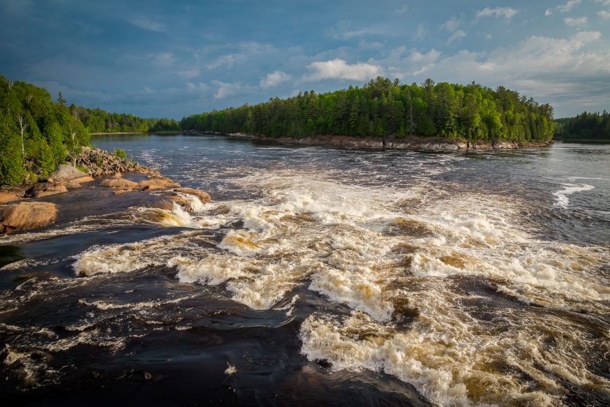 Riviere Gatineau - Grands remous