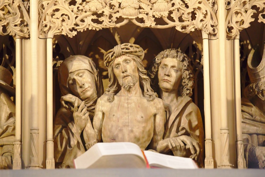 Detail Retable Kilianskirche Heilbronn