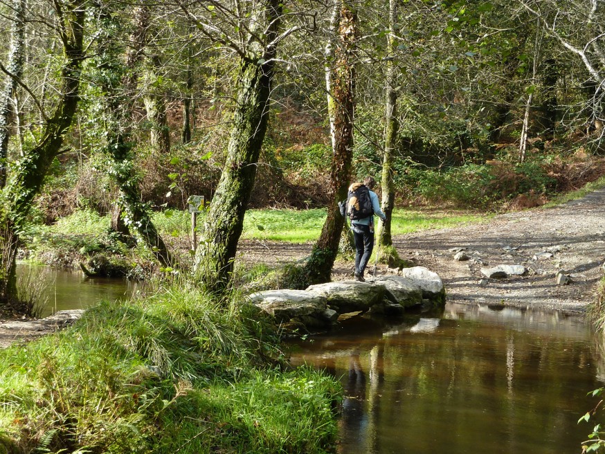 Passage de gué - Galice - Compostelle