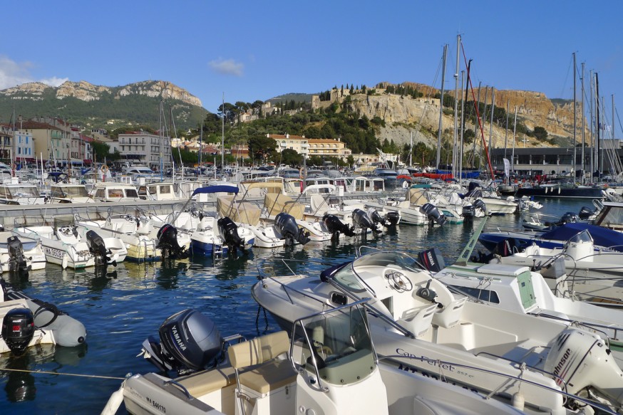 Port de Cassis - Bateaux à moteurs