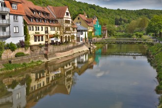 Sur les bords de la Tauber - Wertheim