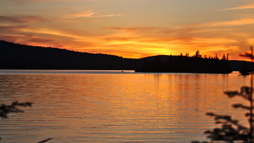 Coucher de soleil - Parc du Mont-Tremblant