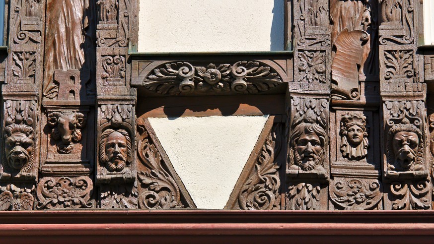 Détail de colombages - Strasbourg