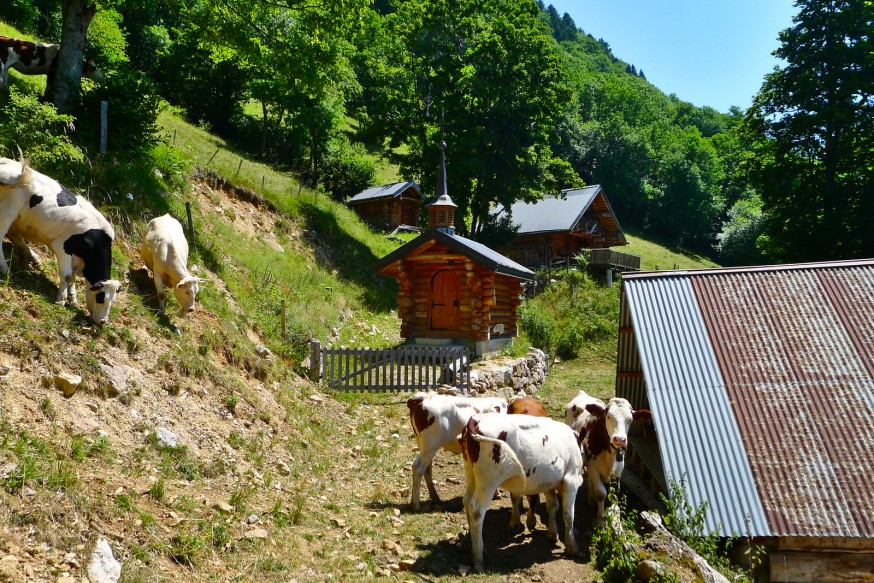 Granges du Perchet - Tours Saint-Jacques - Rando lac d'Annecy