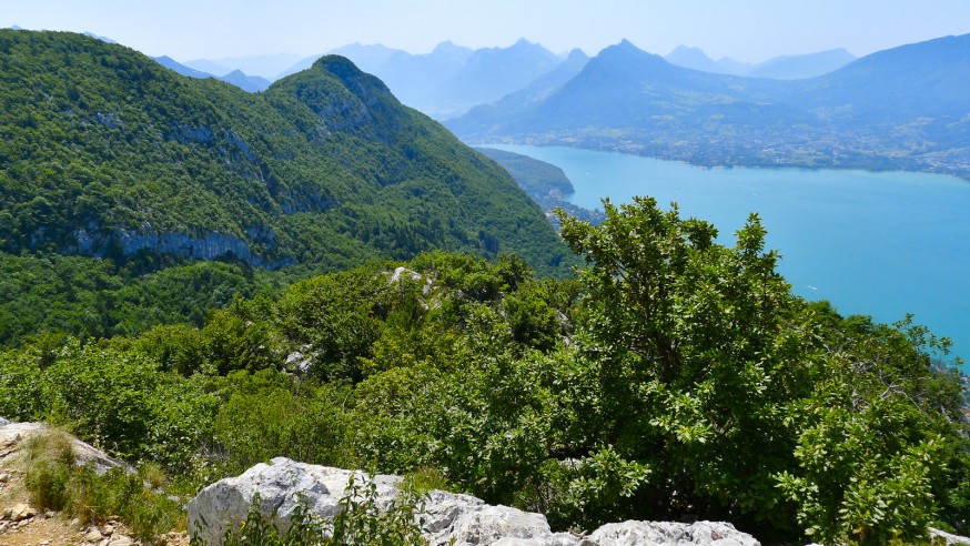 Vue depuis le Mont Veyrier