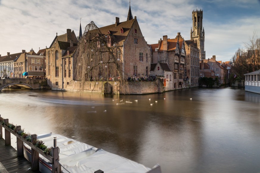 Bruges - Canaux - Rozenhoedkaai