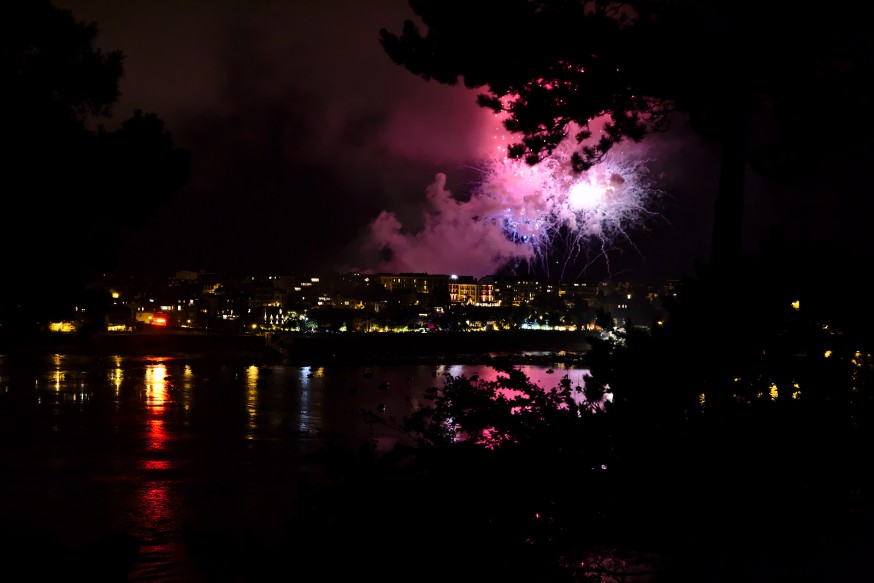 Dinard - Feu d'artifice estival