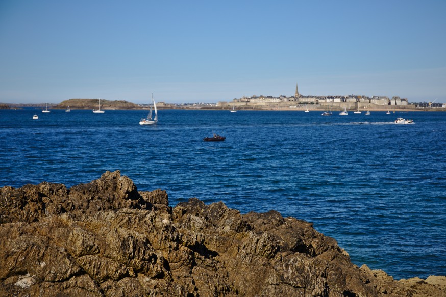 Dinard - Vue sur Saint-Malo